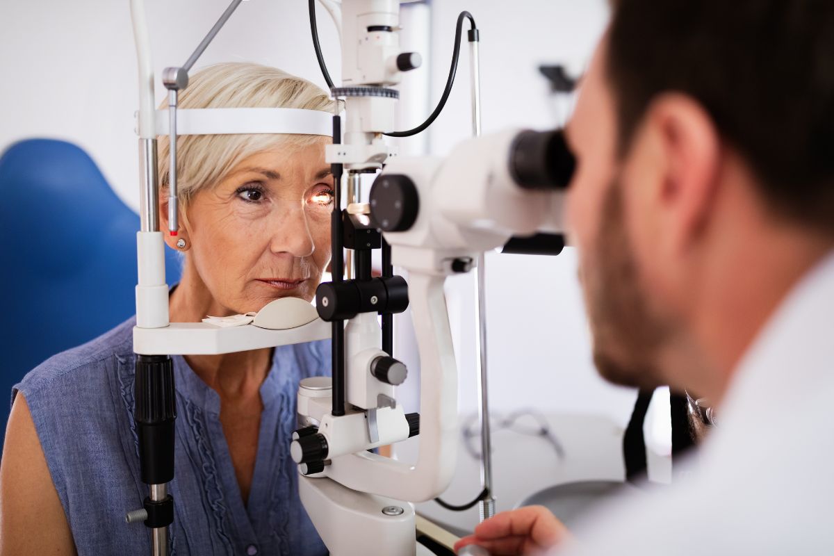 Patient at Teton Retinal